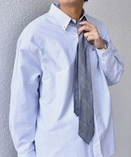 SHIPS / シップス ネクタイ | 【SHIPS any 別注】ORDINARY FITS: ダンガリー カジュアル ネクタイ◇ | 詳細22
