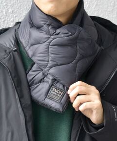 SHIPS / シップス マフラー・ショール・スヌード・ストール | TAION:〈手洗い可能〉ミリタリー キルティング リバーシブル ダウンマフラー