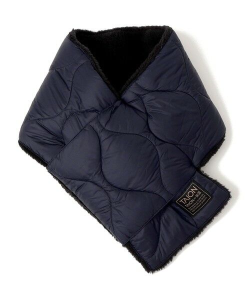 SHIPS / シップス マフラー・ショール・スヌード・ストール | TAION:〈手洗い可能〉ミリタリー キルティング リバーシブル ダウンマフラー | 詳細21