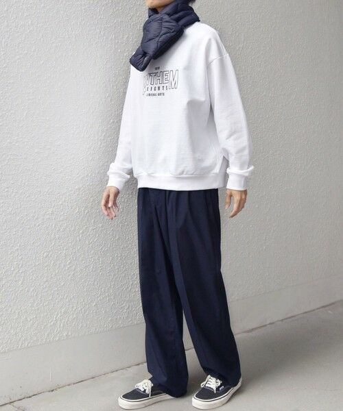 SHIPS / シップス マフラー・ショール・スヌード・ストール | TAION:〈手洗い可能〉ミリタリー キルティング リバーシブル ダウンマフラー | 詳細15