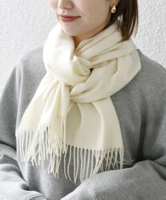 SHIPS / シップス マフラー・ショール・スヌード・ストール | SHIPS any: カシミヤ ソリッド マフラー 25AW