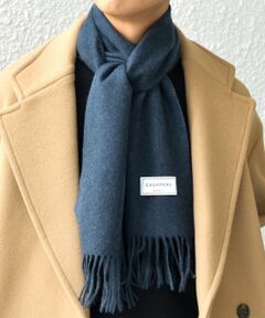 SHIPS / シップス マフラー・ショール・スヌード・ストール | SHIPS any: カシミヤ ソリッド マフラー 25AW