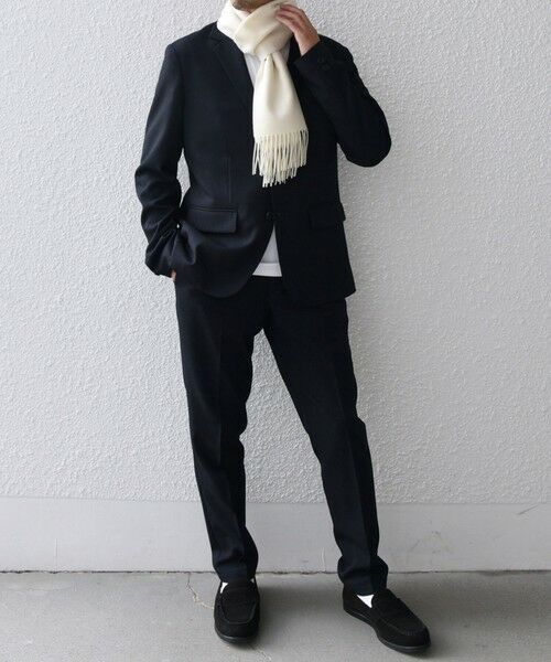 SHIPS / シップス マフラー・ショール・スヌード・ストール | SHIPS any: カシミヤ ソリッド マフラー 25AW | 詳細3