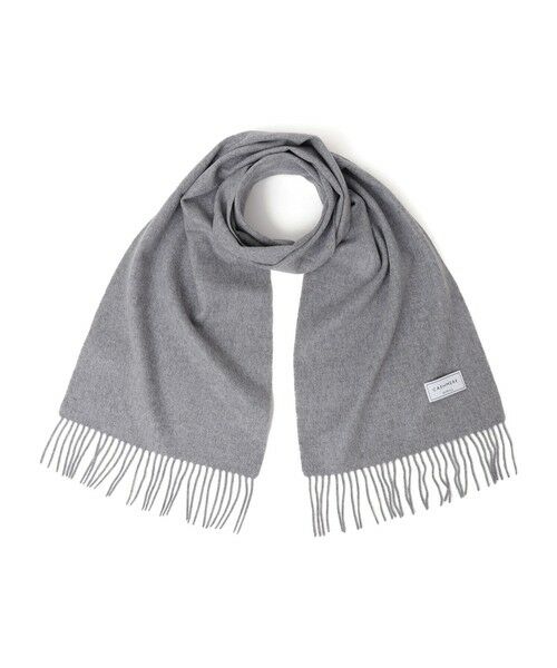 SHIPS / シップス マフラー・ショール・スヌード・ストール | SHIPS any: カシミヤ ソリッド マフラー 25AW | 詳細8