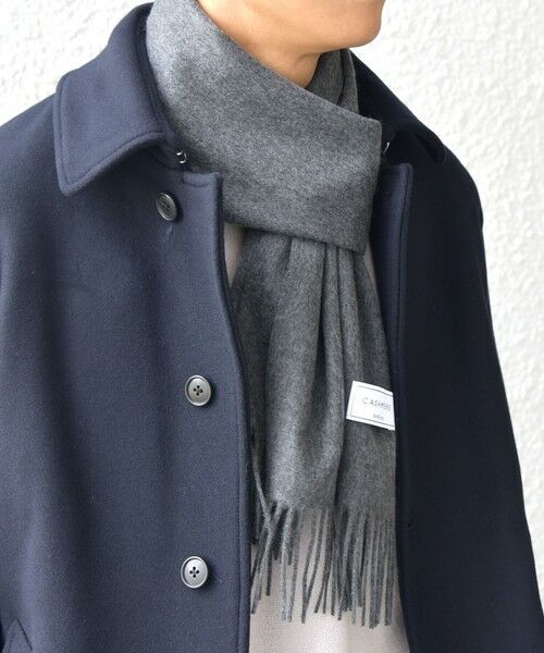 SHIPS / シップス マフラー・ショール・スヌード・ストール | SHIPS any: カシミヤ ソリッド マフラー 25AW | 詳細13