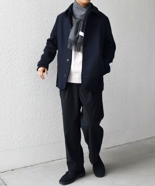 SHIPS / シップス マフラー・ショール・スヌード・ストール | SHIPS any: カシミヤ ソリッド マフラー 25AW | 詳細9