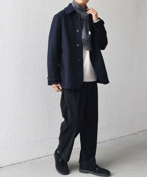 SHIPS / シップス マフラー・ショール・スヌード・ストール | SHIPS any: カシミヤ ソリッド マフラー 25AW | 詳細10