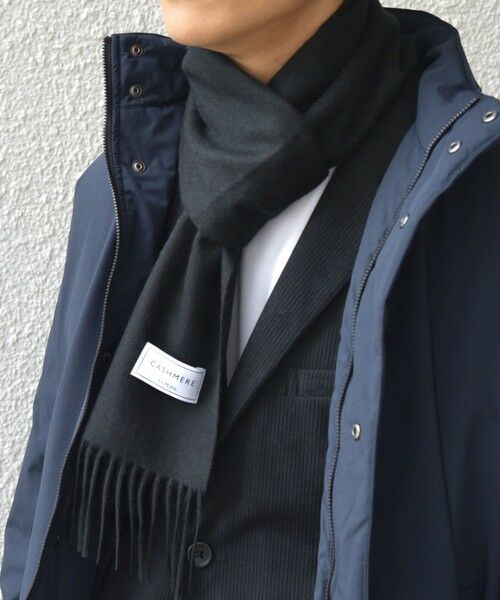 SHIPS / シップス マフラー・ショール・スヌード・ストール | SHIPS any: カシミヤ ソリッド マフラー 25AW | 詳細18