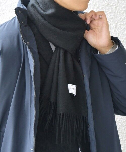 SHIPS / シップス マフラー・ショール・スヌード・ストール | SHIPS any: カシミヤ ソリッド マフラー 25AW | 詳細19