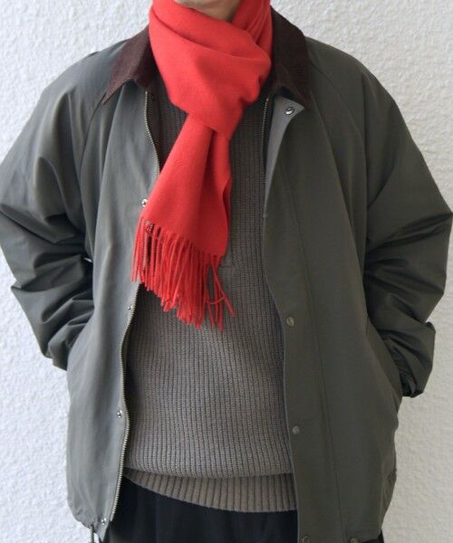 SHIPS / シップス マフラー・ショール・スヌード・ストール | SHIPS any: カシミヤ ソリッド マフラー 25AW | 詳細25