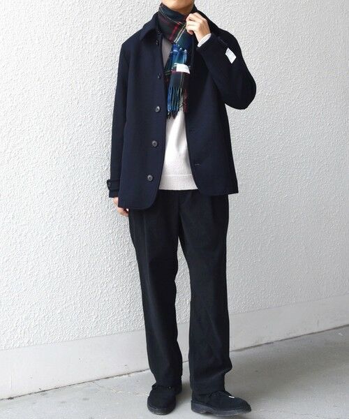 SHIPS / シップス マフラー・ショール・スヌード・ストール | SHIPS any: カシミヤ チェック マフラー | 詳細5