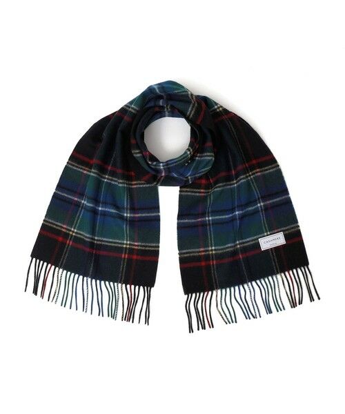 SHIPS / シップス マフラー・ショール・スヌード・ストール | SHIPS any: カシミヤ チェック マフラー | 詳細10