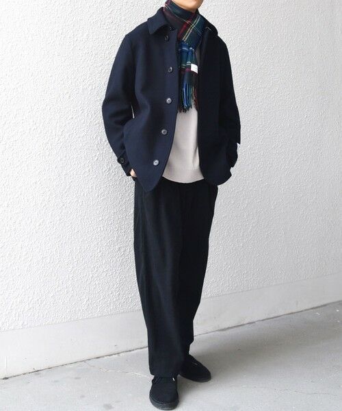 SHIPS / シップス マフラー・ショール・スヌード・ストール | SHIPS any: カシミヤ チェック マフラー | 詳細6