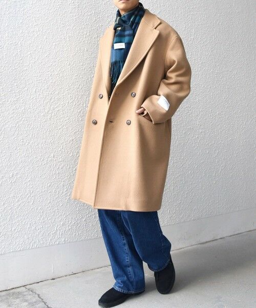 SHIPS / シップス マフラー・ショール・スヌード・ストール | SHIPS any: カシミヤ チェック マフラー | 詳細12