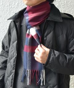 SHIPS / シップス マフラー・ショール・スヌード・ストール | SHIPS any: ウール/カシミヤ チェック マフラー