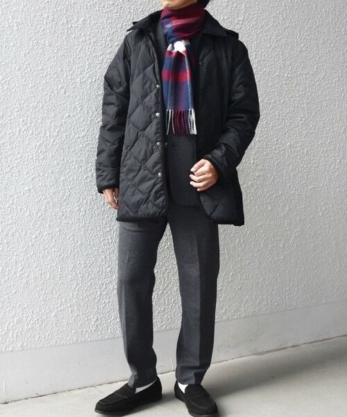 SHIPS / シップス マフラー・ショール・スヌード・ストール | SHIPS any: ウール/カシミヤ チェック マフラー | 詳細6