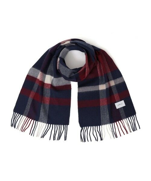 SHIPS / シップス マフラー・ショール・スヌード・ストール | SHIPS any: ウール/カシミヤ チェック マフラー | 詳細11