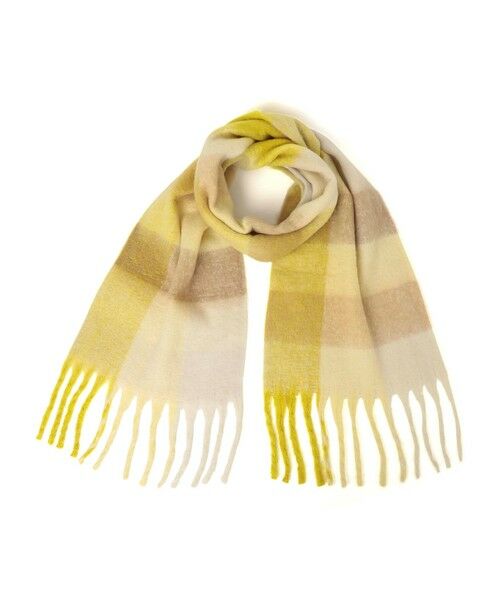 SHIPS / シップス マフラー・ショール・スヌード・ストール | SHIPS any:〈手洗い可能〉ボリューム シャギー チェック マフラー (ユニセックス) 25AW◇ | 詳細4