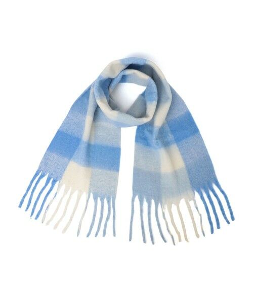 SHIPS / シップス マフラー・ショール・スヌード・ストール | SHIPS any:〈手洗い可能〉ボリューム シャギー チェック マフラー (ユニセックス) 25AW◇ | 詳細6