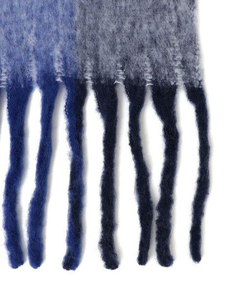 SHIPS / シップス マフラー・ショール・スヌード・ストール | SHIPS any:〈手洗い可能〉ボリューム シャギー チェック マフラー (ユニセックス) 25AW◇ | 詳細9