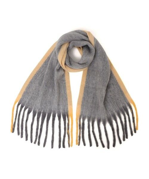 SHIPS / シップス マフラー・ショール・スヌード・ストール | SHIPS any:〈手洗い可能〉ボリューム シャギー スイッチ マフラー (ユニセックス)◇ | 詳細2