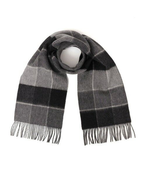 SHIPS / シップス マフラー・ショール・スヌード・ストール | SHIPS any: サープラスヤーン ウール リバーシブル チェック マフラー◇ | 詳細1