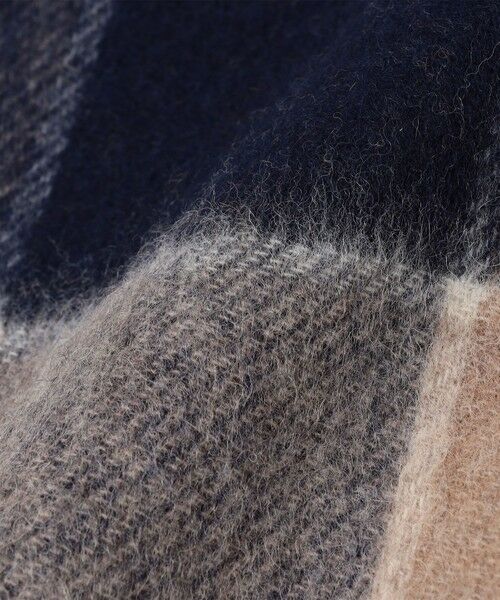 SHIPS / シップス マフラー・ショール・スヌード・ストール | SHIPS any: サープラスヤーン ウール リバーシブル チェック マフラー◇ | 詳細5