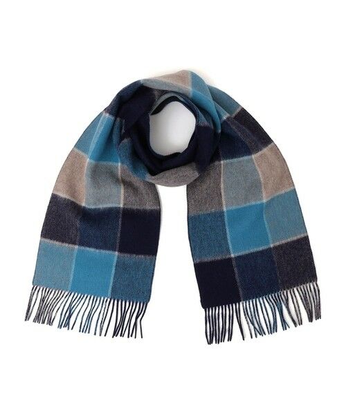 SHIPS / シップス マフラー・ショール・スヌード・ストール | SHIPS any: サープラスヤーン ウール リバーシブル チェック マフラー◇ | 詳細8