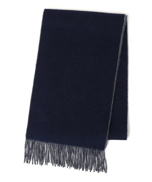 SHIPS / シップス マフラー・ショール・スヌード・ストール | SHIPS any: サープラスヤーン ウール リバーシブル ソリッド マフラー◇ | 詳細10
