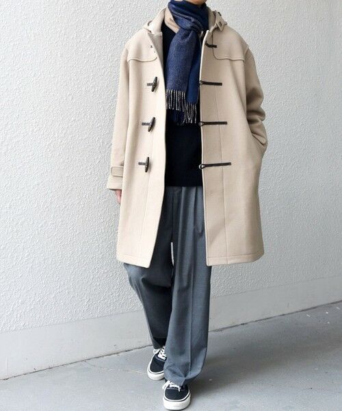 SHIPS / シップス マフラー・ショール・スヌード・ストール | SHIPS any: サープラスヤーン ウール カシミヤ リバーシブル パネル マフラー◇ | 詳細5