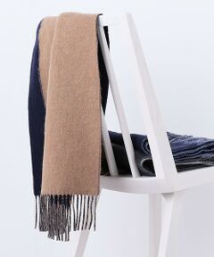 SHIPS / シップス マフラー・ショール・スヌード・ストール | SHIPS any: サープラスヤーン ウール カシミヤ リバーシブル ソリッド マフラー◇