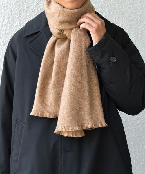 SHIPS / シップス マフラー・ショール・スヌード・ストール | SHIPS any: サープラスヤーン ウール カシミヤ ストール◇ | 詳細8