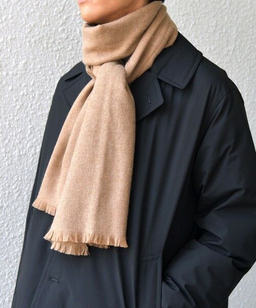 SHIPS / シップス マフラー・ショール・スヌード・ストール | SHIPS any: サープラスヤーン ウール カシミヤ ストール◇ | 詳細9