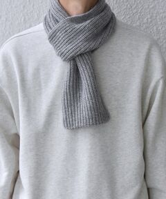 SHIPS / シップス マフラー・ショール・スヌード・ストール | SHIPS any: ウール / カシミヤ ホールガーメント ニット マフラー◇