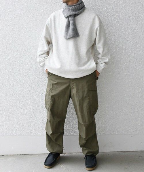 SHIPS / シップス マフラー・ショール・スヌード・ストール | SHIPS any: ウール / カシミヤ ホールガーメント ニット マフラー◇ | 詳細1