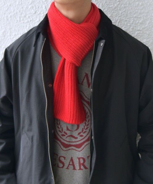 SHIPS / シップス マフラー・ショール・スヌード・ストール | SHIPS any: ウール / カシミヤ ホールガーメント ニット マフラー◇ | 詳細16