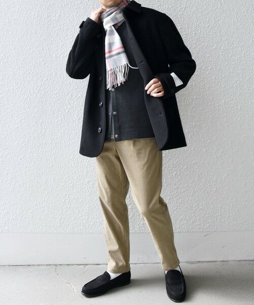 SHIPS / シップス マフラー・ショール・スヌード・ストール | SHIPS any: サープラスヤーン ウール カシミヤ チェック マフラー◇ | 詳細2