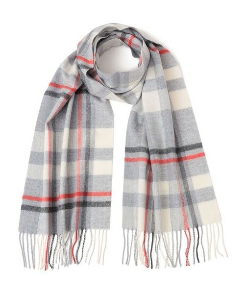 SHIPS / シップス マフラー・ショール・スヌード・ストール | SHIPS any: サープラスヤーン ウール カシミヤ チェック マフラー◇ | 詳細5