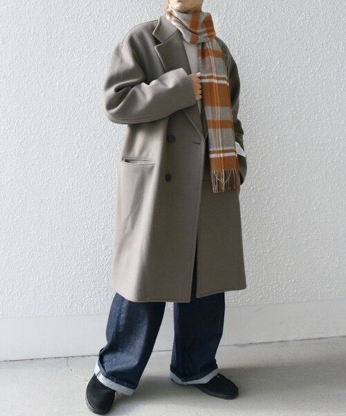 SHIPS / シップス マフラー・ショール・スヌード・ストール | SHIPS any: サープラスヤーン ウール カシミヤ チェック マフラー◇ | 詳細14