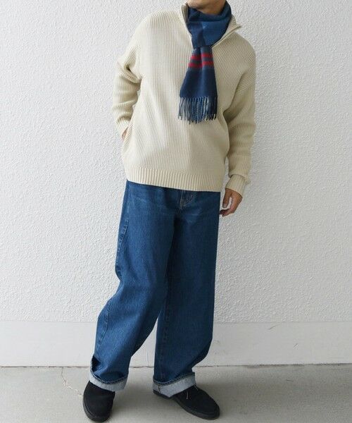 SHIPS / シップス マフラー・ショール・スヌード・ストール | SHIPS any: サープラスヤーン ウール カシミヤ チェック マフラー◇ | 詳細20