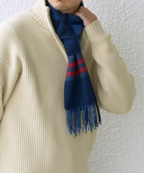 SHIPS / シップス マフラー・ショール・スヌード・ストール | SHIPS any: サープラスヤーン ウール カシミヤ チェック マフラー◇ | 詳細22