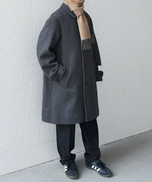 SHIPS / シップス マフラー・ショール・スヌード・ストール | SHIPS any: カシミヤ ダブルフェイス チェック マフラー 24FW◇ | 詳細17