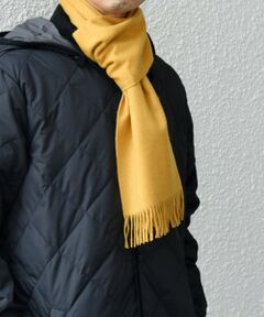 SHIPS / シップス マフラー・ショール・スヌード・ストール | SHIPS any: カシミヤ チェック / ソリッド シングル ストール◇