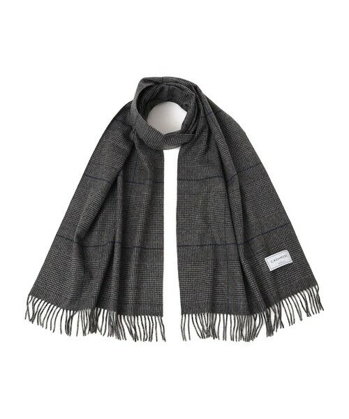 SHIPS / シップス マフラー・ショール・スヌード・ストール | SHIPS any: カシミヤ チェック / ソリッド シングル ストール◇ | 詳細6