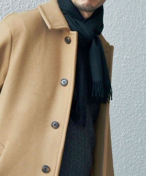 SHIPS / シップス マフラー・ショール・スヌード・ストール | SHIPS any: カシミヤ チェック / ソリッド シングル ストール◇ | 詳細11