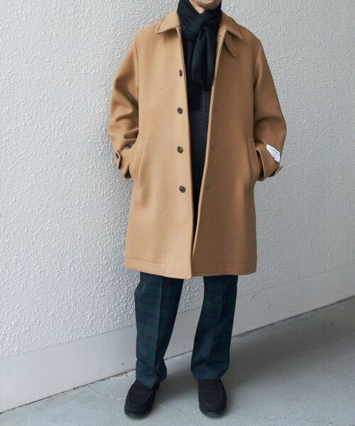 SHIPS / シップス マフラー・ショール・スヌード・ストール | SHIPS any: カシミヤ チェック / ソリッド シングル ストール◇ | 詳細7