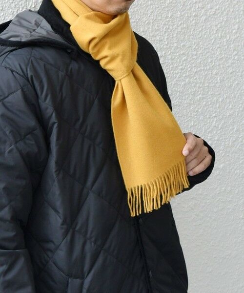 SHIPS / シップス マフラー・ショール・スヌード・ストール | SHIPS any: カシミヤ チェック / ソリッド シングル ストール◇ | 詳細15