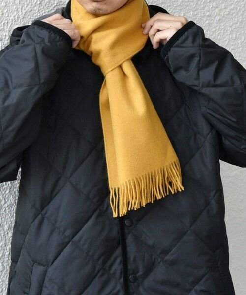 SHIPS / シップス マフラー・ショール・スヌード・ストール | SHIPS any: カシミヤ チェック / ソリッド シングル ストール◇ | 詳細16