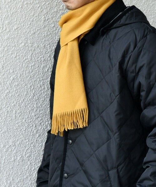 SHIPS / シップス マフラー・ショール・スヌード・ストール | SHIPS any: カシミヤ チェック / ソリッド シングル ストール◇ | 詳細17