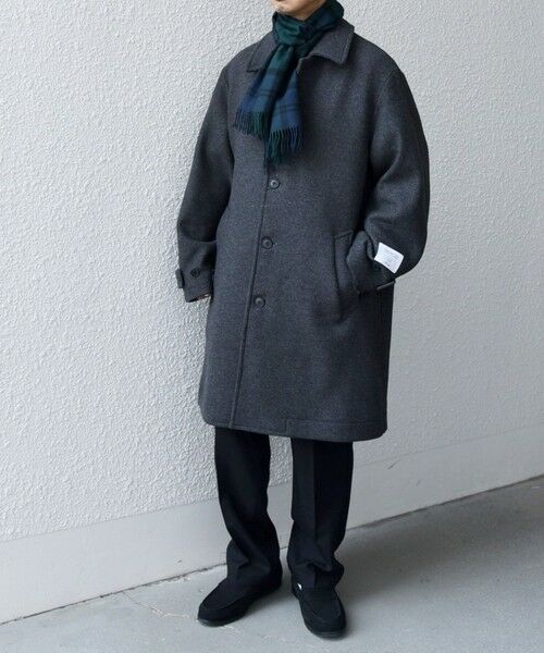 SHIPS / シップス マフラー・ショール・スヌード・ストール | SHIPS any: カシミヤ チェック / ソリッド シングル ストール◇ | 詳細22